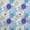 Blue, variant on oneOone Georgette Viscose Yellow Fabric Texture Floral Dress Material Fabric Print Fabric By The Yard 42 Inch Wide