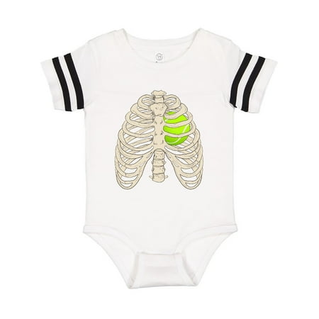 

Inktastic Tennis Heart Gift Baby Boy or Baby Girl Bodysuit