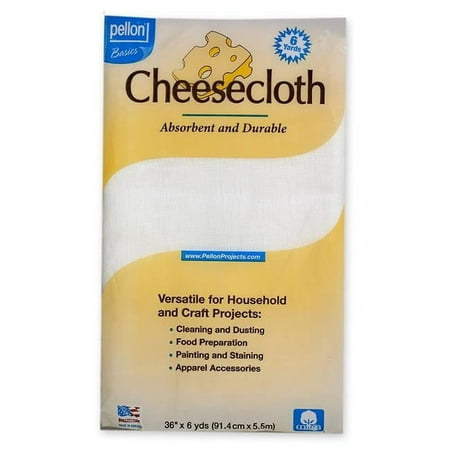 UPC: 0075269030013 | Pellon Home Decor Craft Cheesecloth Fabric White 36 x 6 Yards Precut Assembled Product