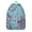 Boho Paisley Des, variant on Minimalist Mandala Inspired School Backpack, Ethnic Boho Geometric Canvas Daypack for Women, Abstract Spiritual Meditation Print Bag