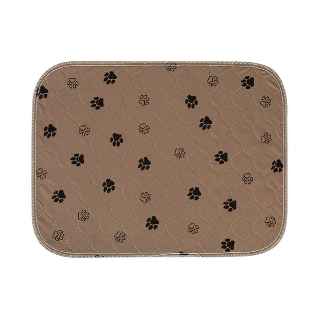 Tapis Pipi pour Chien Lavable B, Tapis pour Chiot Réutilisables, Imperméables et Anti-Fuites, Tapis d'Entraînement pour Animal 40X60 cm, Comprend 1 Matériau de Tapis, Style Plastique B