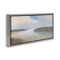 thumbnail image 4 of Stupell Industries Soft Coastal Shore Nautical & Beach Painting Gray Floater Framed Canvas Art Print Wall Art, 25 x 11, 4 of 10