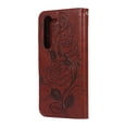 thumbnail image 3 of JTCASES for Samsung Galaxy S23 5G 6.1" 2023, Premium PU Leather Magnetic Wallet Case with Card Holder Lanyard Strap Kickstand Embossed Mandala Flower Pattern Shockproof Cover for Women Girls, Brown, 3 of 7