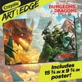thumbnail image 4 of Crayola Art with Edge, Dungeons & Dragons Coloring Pages, 28 pgs, Adult Coloring, Gifts for Teens, 4 of 8