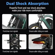 SMARTRAVEL 20 Fat Tire Off‑Road E‑Moto for Adults,1500W 48V 27Ah UL2849, GPS APP Control, 32MPH Max Speed E dirt bike