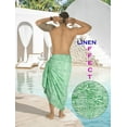 thumbnail image 4 of HAPPY BAY Men's Swim Trunk Swimsuits Sarong Pareo Beach Wrap One Size Fern, Palm Tree Summer Vacation Party, 4 of 4