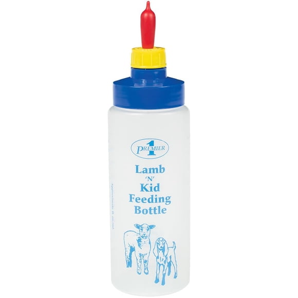 Biberón Premier 1 para corderos y cabritos Lamb 'N' Goat de boca ancha 500 mL