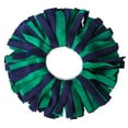 thumbnail image 2 of Pomchies Original Hair Tie, Brightly Colored Ponytail Holder Pom-Pom, Bottle Green/Navy 361, 1 Pc, 2 of 2