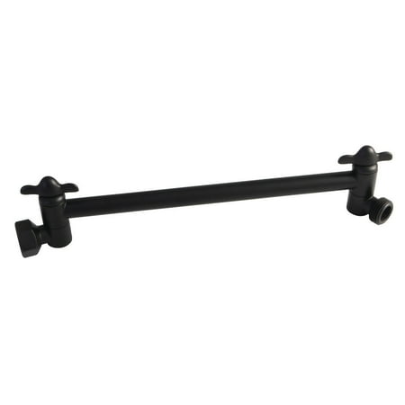 

Kingston Brass K153A0MB 10 Adjustable High-Low Shower Arm Matte Black