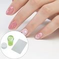 thumbnail image 3 of Juego de de uñas transparente, cabeza de estampadora de arte de uñas para manicura, uñas DIY Verde Yuyangstore  Cabeza de estampadora de uñas, 3 of 7