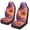 Palm Trees Sunset, variant on XYZCANDO Sea Turtle Car Front Seat Covers Set of 2 Hawaiian Automobile Front Seat Covers Removable Automotive Accessories Suitable for Most Cars,SUV,Sedan