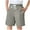 Gray, variant on Jamicy Sweat Shorts for Kids for 5-16 Years Kids Elastic Waist Knee Length Casual Soft Shorts for Girls Bermuda Shorts