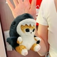thumbnail image 4 of Shark Cat Doll Gift Hanging Chic No Odor Animal Plush Doll, 4 of 4