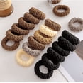 thumbnail image 3 of MGEZCOO Multi-Color Ponytail Holder Hair Ties, Multi-Color,6 Ct, 3 of 6