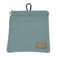 thumbnail image 1 of Bolsa de lona impermeable para premios de perro con cierre automático, portátil para entrenamiento de mascotas. Gris, 1 of 9