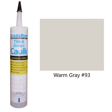 ColorFast Latex Colored Caulk - Mapei Color Line: Warm Grey Sanded