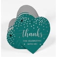 thumbnail image 3 of Inkdotpot Pack Of 100 Thanks For Celebrating With Me Birthday Favor Paper Tags Craft Real Silver Foil Hang Tags, 3 of 6