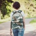 thumbnail image 6 of Lightweight Backpack Seagull School Bag Travel Laptop Daypack for Men Women Casual Rucksack, 6 of 6