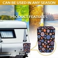thumbnail image 6 of Yuyamidu Hippie Flower RV Electric Tongue Jack Cover Colorful Floral RV Electric Tongue Jack Protective Cover Weatherproof Electric Hitch Jack Cover for RV Trailer, 6 of 7