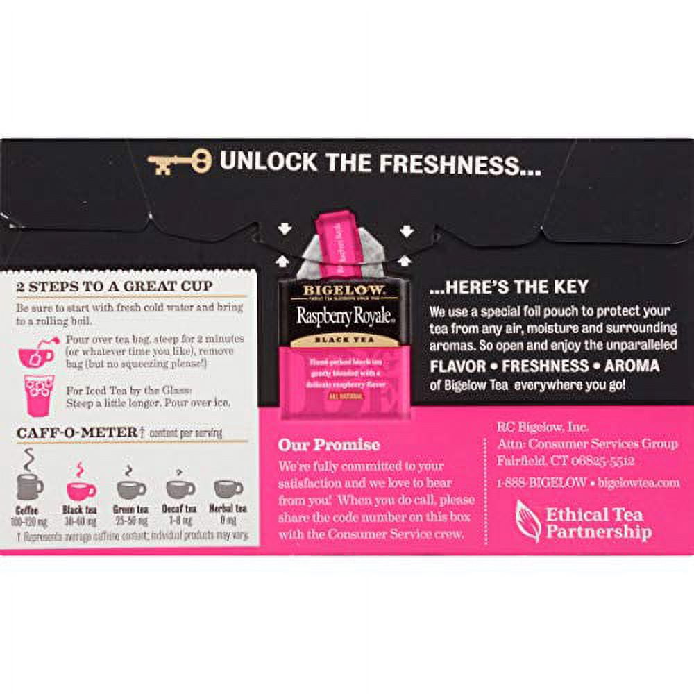 Bigelow Tea Green Tea - With Pomegranate - Case Of 6 - 20 Bag