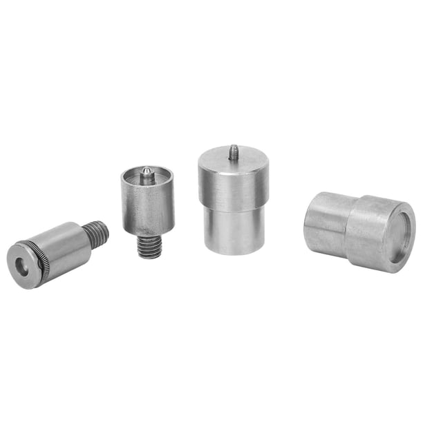 Molde de matriz de botón a presión, 4 piezas, piezas de máquina de prensado manual de matriz de botón a presión, matriz de botón a presión, confiabilidad excepcional