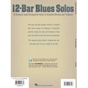 12-Bar Blues Solos Book/Online Audio, (Paperback)