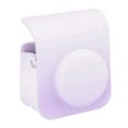 thumbnail image 2 of Instant Camera Bag PU Leather Rain Proof Soft Camera Protective Case with Shoulder Strap for Fujifilm Instax Mini 12 Purple, 2 of 8