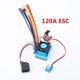 thumbnail image 5 of Control de velocidad 3650 4300KV Motor Sin Escobillas ESC Combinación De Radiador Para 1: 8 1:10 RC Car 120A ESC, 5 of 6