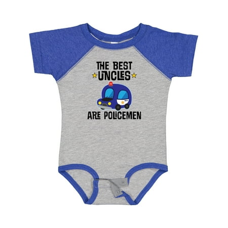 

Inktastic Best Uncles Are Police Officers Gift Baby Boy or Baby Girl Bodysuit