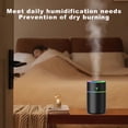 thumbnail image 4 of HLONK Portable Small Humidifiers for Bedroom Baby  Rechargeablequiet Cool Mist Humidifiers for Plants  Desktop Humidifier with Colorful Night Light for Travel  Office  Bedroom, 4 of 7
