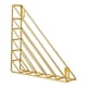 thumbnail image 2 of Estantería de pared triangular flotante para libros, ahorra espacio, decorativa, archivador para discos de vinilo, hogar, aula, oficina., 2 of 9