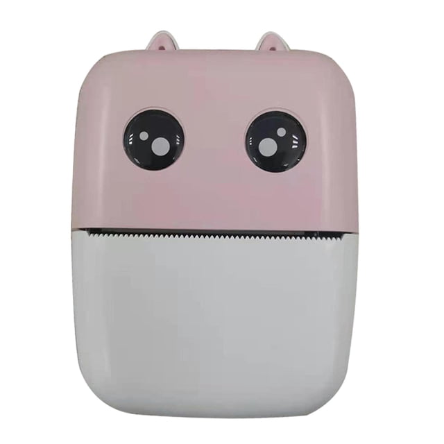 Mini impresora térmica Sunnimix Bluetooth portátil rosado