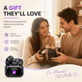 thumbnail image 4 of Sleep Earbuds Bluetooth 5.4 in Ear Smart Touch Screen Headphones, 48H Noise Cancelling Ear Buds with 5 EQ Modes, Mini Wireless Headphones Small Design for Side Sleepers, Clear Calls Earphones, IPX7, 4 of 10