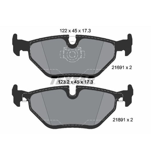 Brake Pad SetREO EUR1241