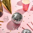 thumbnail image 5 of 960pcs Mosaic Tile Sticker, 10x10mm Self-Adhesive Square Glass Tiles for Craft, Disco Balls, Photo Frame, Silver Tone, 5 of 6