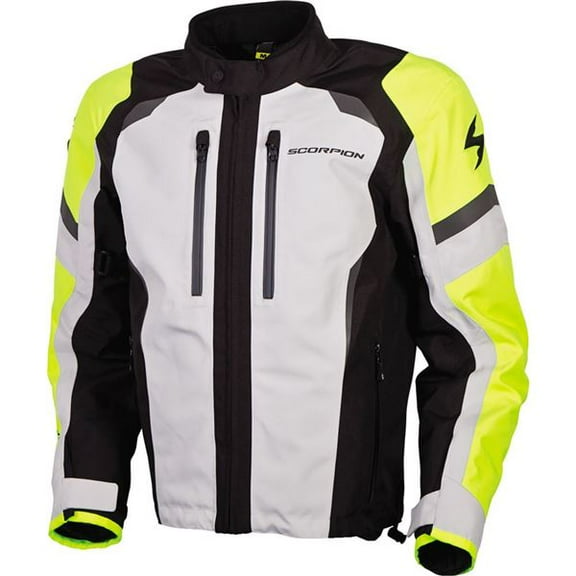 Scorpion Optima Mens Motorcycle Jacket Hi-Vis XL
