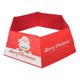 thumbnail image 5 of Christmas Tree Collar Round Design Red Plush 82X64Cm Holiday Decoration Preventing Pet Climbing 1Set, 5 of 5