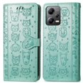 thumbnail image 1 of Funda Cartera FOXDOCK para XIAOMI POCO X5 , Flip PU con Relieve de Gatos y Perros, Tarjetero y Soporte, 1 of 6