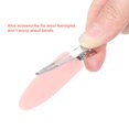 thumbnail image 3 of 12 piezas No Bend Curl Clips Pinzas para el cabello Pin para peinado Bangs Waves Aplicación de maquillaje (negro, blanco, rosa, azul, amarillo) Negro, blanco, rosa Jormftte WMXL-268-3, 3 of 7