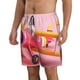 thumbnail image 2 of Balery Colorful Cartoon Biplane Traje de Baño Estilo Hawaiano para Hombre, Shorts de Secado Rápido con Bolsillos-Medium, 2 of 6