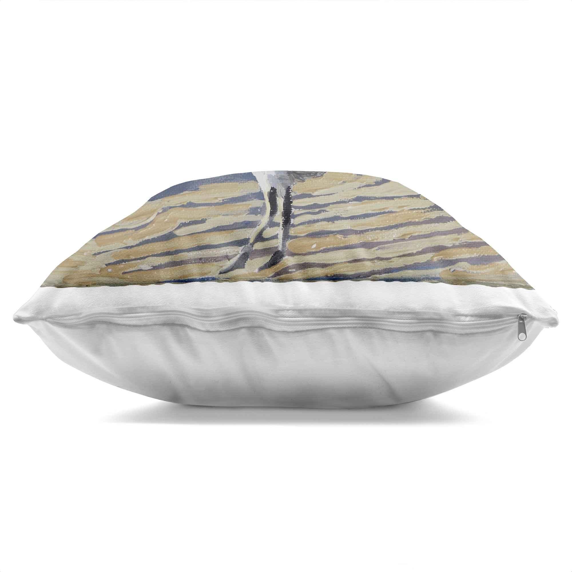 Stupell Industries Seagull Taking Flight Decorative Printed Throw Pillow, design by Violeta Vollmer, 18 x 7 x 18