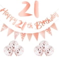 thumbnail image 1 of relayinert Décoration d'Anniversaire Bannière Réutilisable Ballons en Latex Épais Type 2, 1 of 6