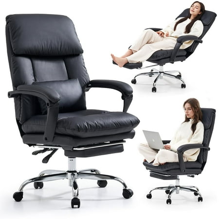 emiah real leather office chair product