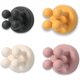 thumbnail image 1 of 4Pcs Wall Mounted Silicone Toothbrush Holder Waterproof Self Adhesive Single Toothbrush Hook Razor Holder for Shower Multi Function Hook Be Used for Bathroom Kitchen Living Room Office (Mixed), 1 of 5