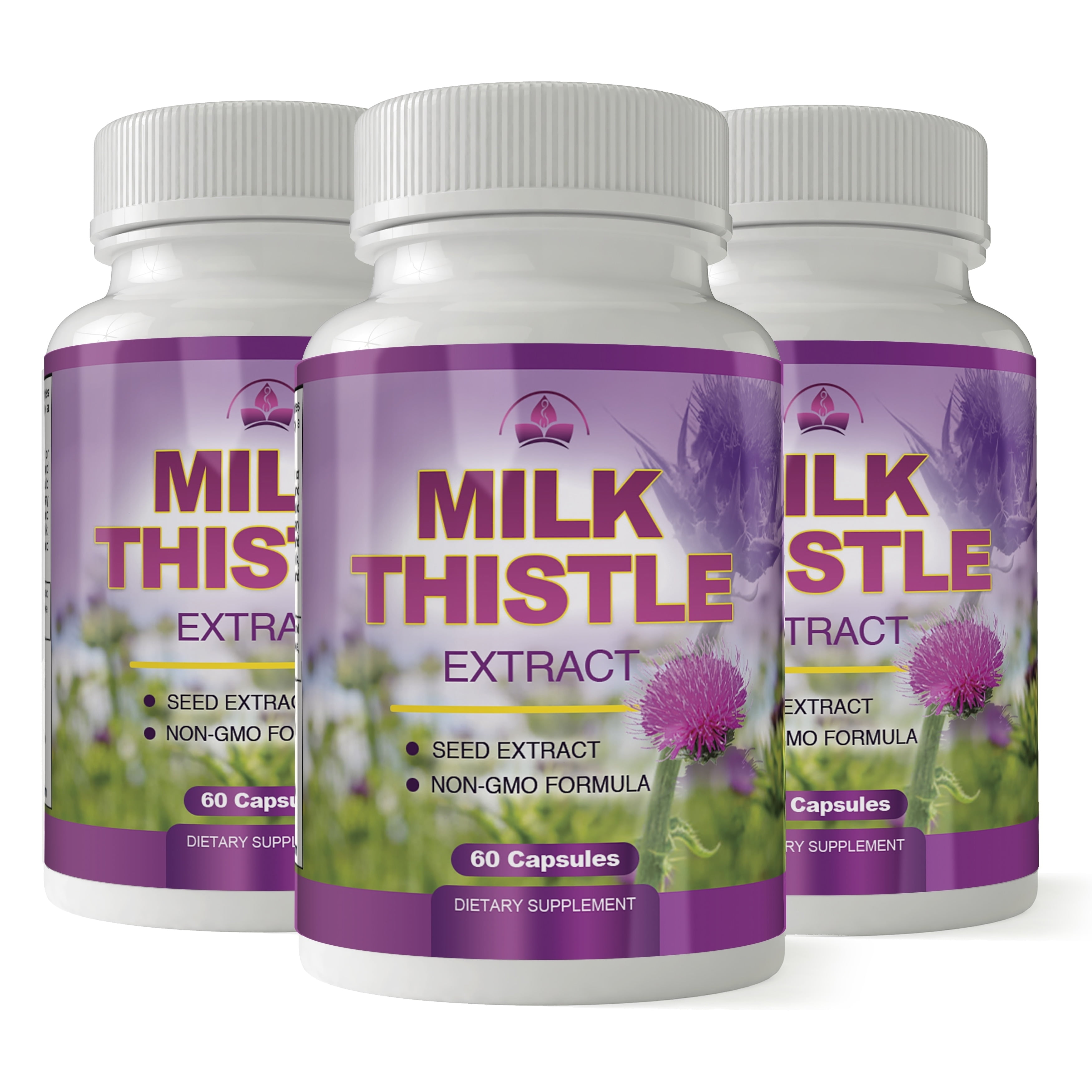 Totally Products Milk Thistle Seed Extract with 80 Silymarin (60