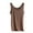 Coffee, variant on Fanxing Tank Tops With Built In Bras For Women Seamless Camisole Undershirts Vest Spaghetti Strap Shelf Bra Shirt Black,XXXXL