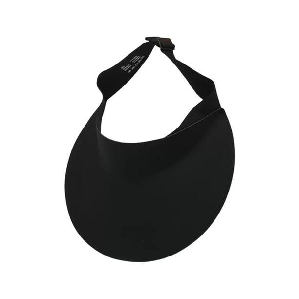 Sombrero para el sol para mujeres y hombres, gorras plegables de , sombrero con visera, sombrero de playa de verano para senderismo Negro