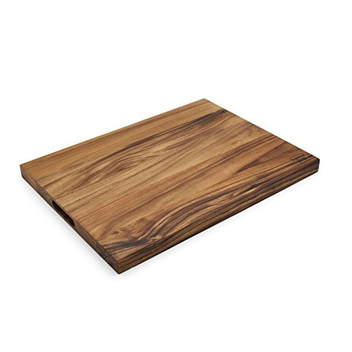 Ironwood Gourmet 28692 Planche à Découper à Grain Long, Bois d'Acacia, Grande