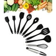 thumbnail image 3 of Silicone Kitchen Utensils Cooking Utensils Set Gadgets Stainless steel handle Heat Resistant Cookware Non-Scratch and Nonstick Tools, 3 of 4