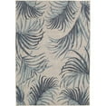 thumbnail image 1 of Central Oriental 1767VL57.108V 5 x 7 ft. Marlini Woven Rectangle Area Rug, Navy & Light Blue, 1 of 1